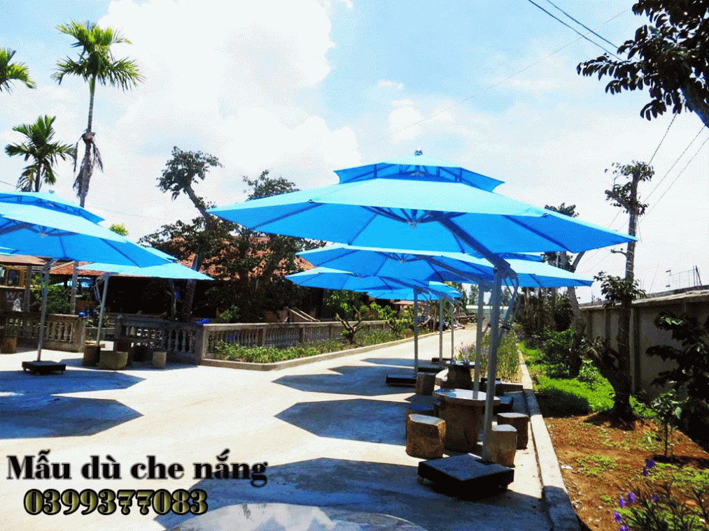 Mẫu dù che nắng đẹp tại Khánh Hòa Nha Trang